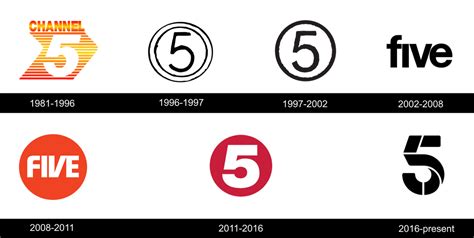 channel 5 logo history.